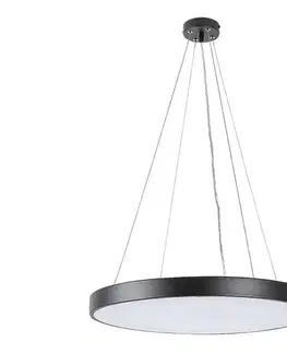 Svietidlá Rabalux 71039 - LED Luster na lanku TESIA LED/36W/230V 3000K čierna 71039