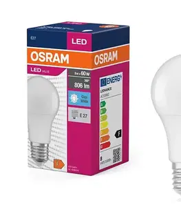 LED osvetlenie LED Žiarovka VALUE A60 E27/8W/230V 4000K - Osram 4099854109799