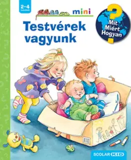 Leporelá, krabičky, puzzle knihy Testvérek vagyunk - Andrea Erneová
