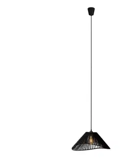 Svietidlá MAXLIGHT P0579 - Luster na lanku AMALFI 1xE27/15W/230V pr. 45 cm čierna P0579