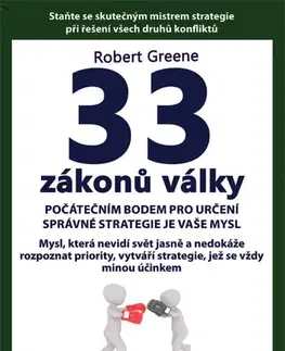 Motivačná literatúra - ostatné 33 zákonů války - Robert Greene