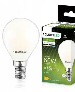 Dekoračné žiarovky Žiarovka LED  FIL FR 7W E14 806LM 4000K