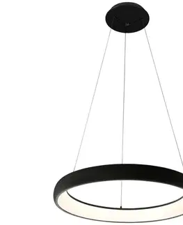 Svietidlá Azzardo  - LED Stmievateľný luster na lanku ANTONIO LED/32W/230V čierna + DO 