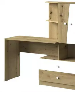 Moderné kancelárske stoly Písací stôl Nero 11  150 – Biely Mat