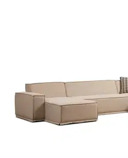 Sedacie súpravy Rohová sedacia súprava / Rohová pohovka Lego Corner (Chl-02-C-2R) - Cream