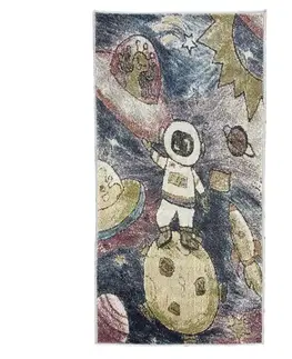 Koberce pre deti Koberc Stella Kids 1,6/2,4 A076A FMQ45 modrá