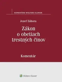 Trestné právo Zákon o obetiach trestných činov - Jozef Záhora