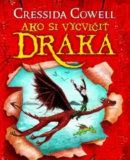 Dobrodružstvo, napätie, western Ako si vycvičiť draka 1.- 4. diel série - set - Cressida Cowell,Otakar Kořínek