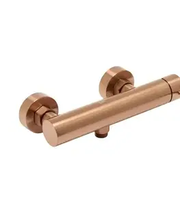 Kúpeľňové batérie Sprchová batéria SAT Aurum bez sprchového setu 150 mm brúsená rose gold SATBAUR268BRG SATBAUR268BRG