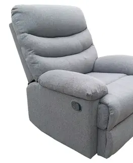 Kreslá Lambo masážne kreslo sivá