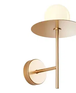 Svietidlá Redo 01-2725 - Nástenná lampa PLATO 1xG9/10W/230V zlatá 01-2725