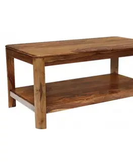 Konferenčné stolíky Konferenčný stolík Tina 110x50x60 indický masív palisander