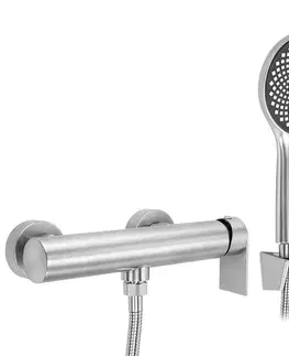 Kúpeľňové batérie REA - Sprchová batéria Hunter Brushed Nickel REA-B6682