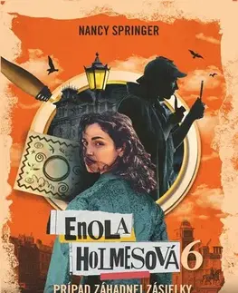 Detektívky, trilery, horory Enola Holmesová – Prípad záhadnej zásielky - Nancy Springerová