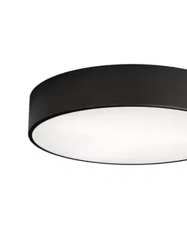 Svietidlá  Stropné svietidlo so senzorom CLEO 3xE27/24W/230V pr. 40 cm čierne 5907623619785