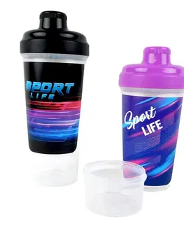 Fľaše s dekoráciou TVAR - Športová fľaša Sportlife 0,5L