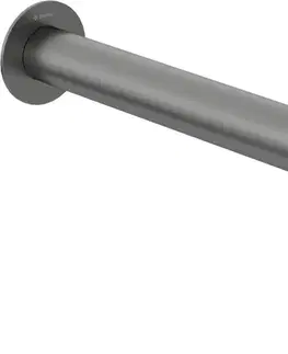 Náhradné diely a príslušenstvo DEANTE - Silia titán, otočný, laminárny Sprchový výtok, nástenný - 380 mm NQS_D41K