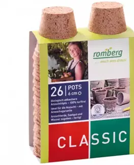 Záhrada Romberg kvetináč natur d6cm 26ks