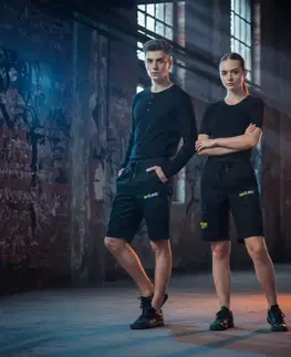 Pánske kraťasy a šortky Šortky W-TEC Signature čierna - XS