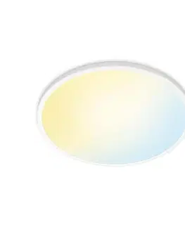 Svietidlá WiZ - LED Stmievateľné stropné svietidlo SUPERSLIM LED/32W/230V biela Wi-Fi 8719514554979