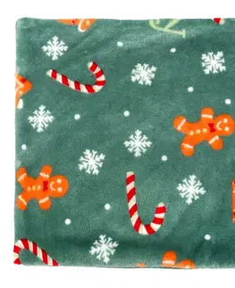 Dekoračné obliečky Obliečka na vankúš Christmas 40x40 cm zelená