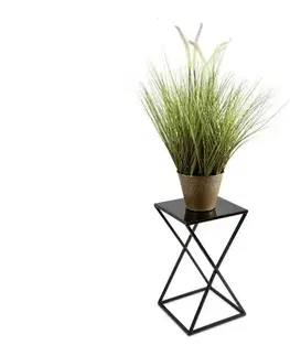 Stojany na kvetiny HowHomely Stojan na kvety 40x24 čierna 10-1365/40/czarny