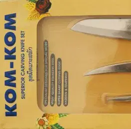 Carvingové sady KOM-KOM Kom Kom 3 kusový Carving set