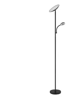 Lampy Globo 58011 - LED stmievateľná stojacia lampa SKOPO LED/20W/230V + LED/5W 58011