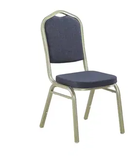 Konferenčné stoličky KONDELA Zina 2 New konferenčná stolička sivá / champagne