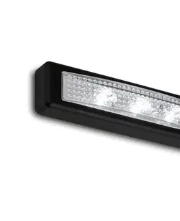 Svietidlá Briloner 2689-035 - LED Dotykové orientačné svietidlo LERO LED/0,18W/3xAAA čierna 2689-035