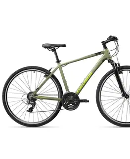 Bicykle Pánsky crossový bicykel Cyclision Zodin 5 MK-II 28" Flash Army - M/S (17", 150-170 cm)