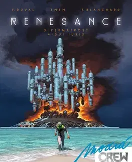 Komiksy Modrá CREW 39: Renesance 3 a 4 - Fred Duval,Emem,Richard Podaný