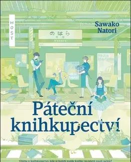 Svetová beletria Páteční knihkupectví - Sawako Natori,Petr Kabelka,Eliška Kabelková Vítová