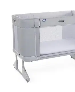 Postieľky Chicco - Detská postieľka 3v1 NEXT2ME FOREVER svetlošedá 79650.0061