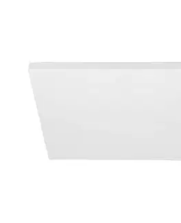 Svietidlá Eglo 56207-LED RGBW Stmievateľné stropné svietidlo LED/21,5W/230V 45x45 cm biela + diaľkové ovládanie 56207