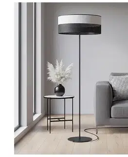 Lampy EMIBIG Stojacia lampa KARBON 1xE27/15W/230V čierna/sivá 1652/LP1