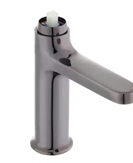 Kúpeľňové batérie Umývadlová batéria SAT Dark bez výpuste PVD Gun Metal SATBSDA271P SATBSDA271P