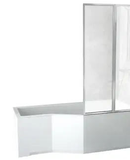 Obdĺžnikové vane Vaňa Integra 150x75  P + vaňová zástena