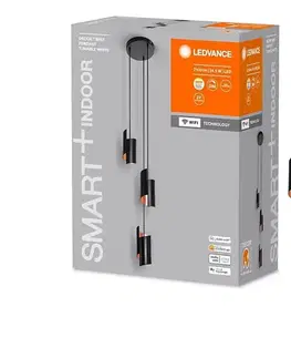 Svietidlá Ledvance - LED Stmievateľný luster na lanku SMART+ DECOR 3xLED/8W/230V čierna Wi-Fi 4058075757400