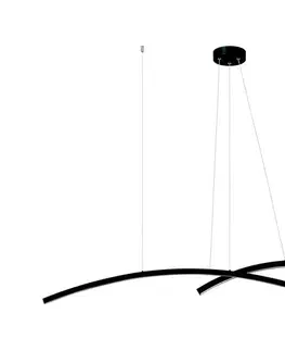 Svietidlá Zam 20130 - LED Stmievateľný luster na lanku LED/48W/230V čierna 20130