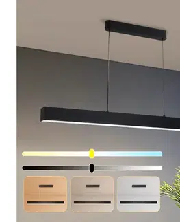 Svietidlá BRILAGI - LED Stmievateľný luster SLEEKLINE SMART LED/40W/230V Wi-Fi Tuya čierna+DO BRI110