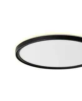 Svietidlá Prezent  - LED Kúpeľňové stropné svietidlo CORDIA LED/18W/230V IP54 čierna 