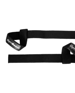 Trhačky a háky GymBeam Essential Lifting Straps Black