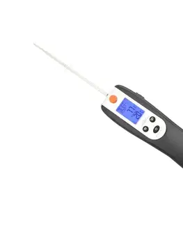 Dózy na potraviny  Digitálny teplomer na mäso skladací 0-300°C 2xAAA 13088