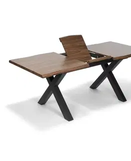 Konferenčné stolíky Jedálenský stôl TIMBER FLEX CROSS 185, prírodný dub