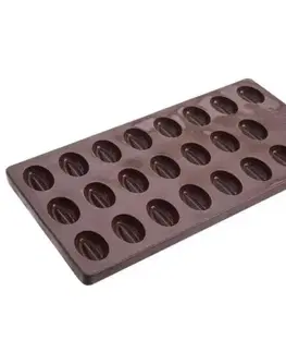 Formy na pečenie Orion Silikonová forma na kávové zrná 4x3cm