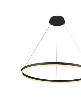 Svietidlá BRILAGI - LED stmievateľný luster na lanku CIRCLE LED/55W/230V 3000-6500K čierna+DO BG-J4309/B