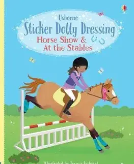 V cudzom jazyku Sticker Dolly Dressing Horse Show and At the Stables - Lucy Bowman