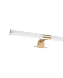 Kúpeľňové zrkadlá  LED Kúpeľňové osvetlenie zrkadla 2v1 APA LED/6W/230V 40 cm IP44 zlaté ML2253