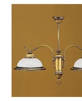Svietidlá Jupiter 12 - OZ-2 - Luster OPÁL 2xE27/60W/230V 12